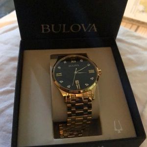 Bulova Men’s Watch 40 mm. Comes In Original Box.